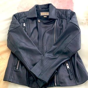 Used Michael Kors leather jacket